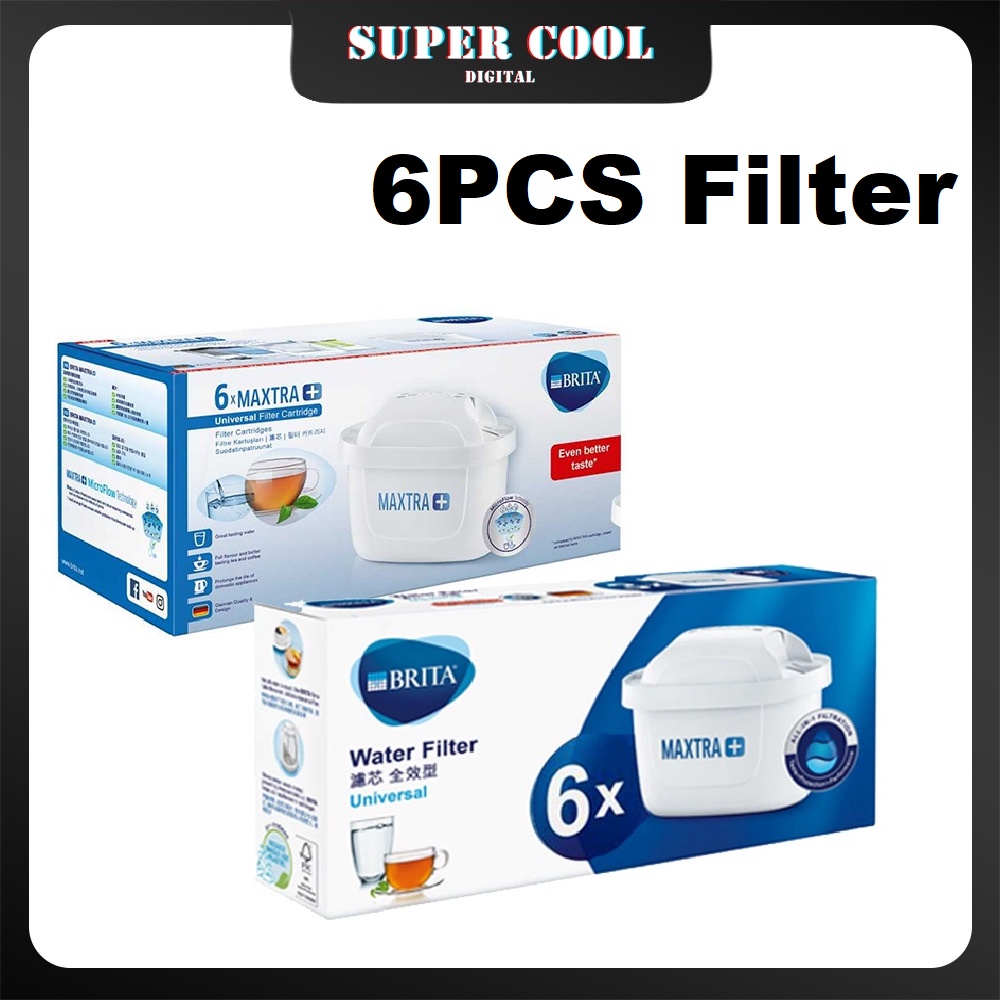 Brita Maxtra + Water Filter Cartridges (Pack of 6pcs) Shopee
