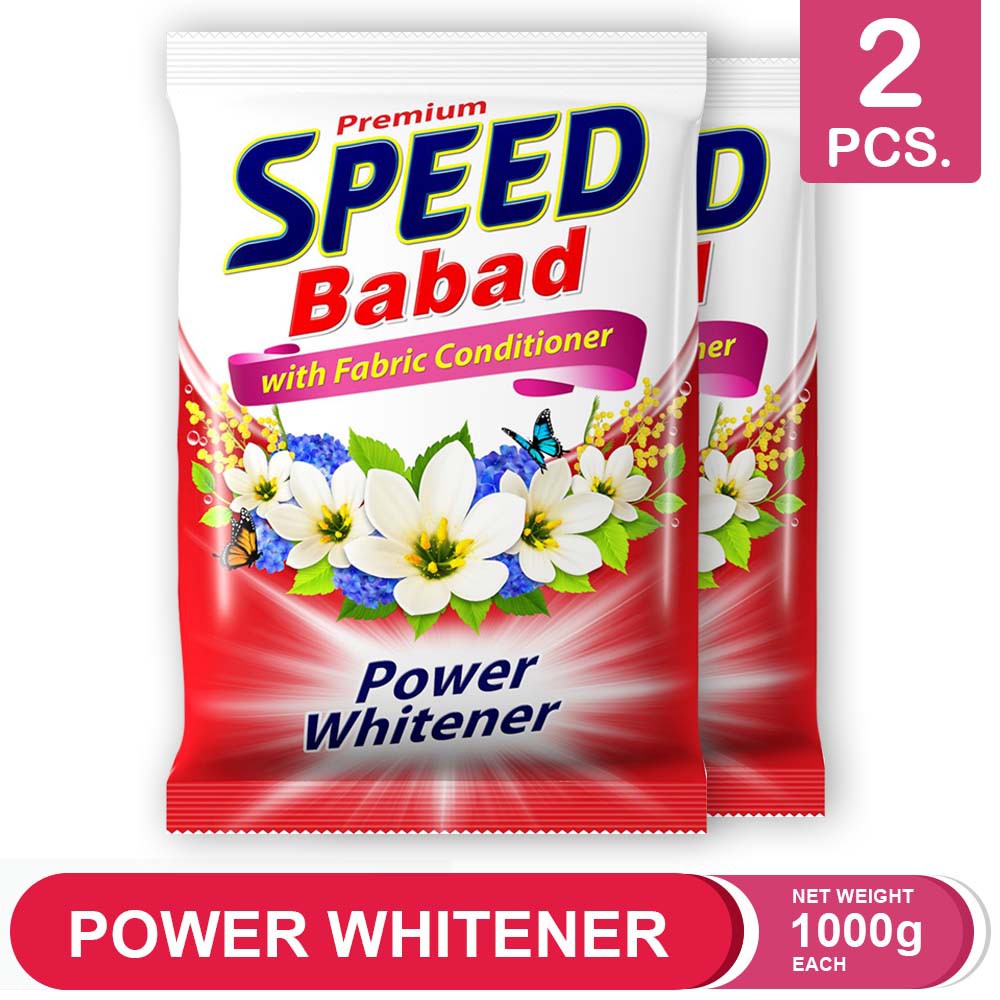 【Philippine cod】 1kg SPEED Babad Power Whitener Laundry Powder Soap