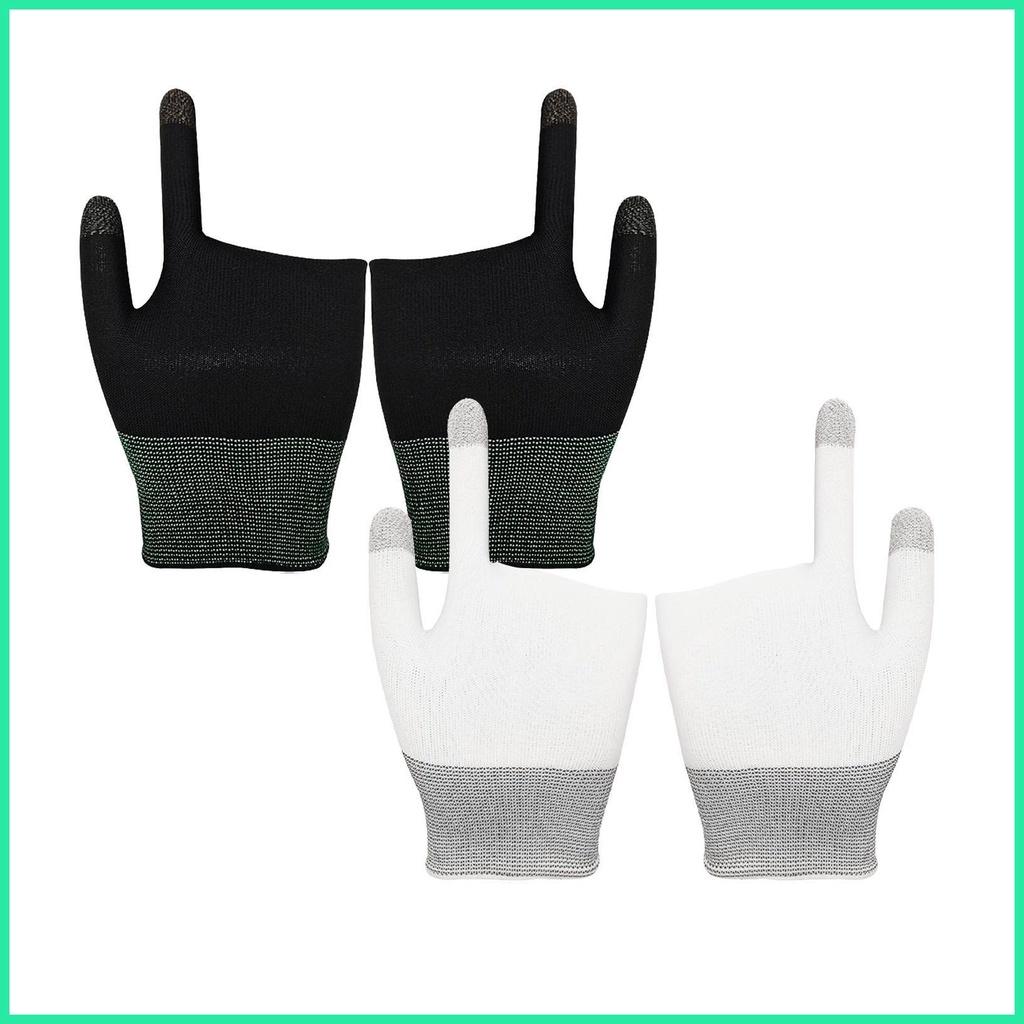 Finger Sleeves For Gaming Mobile Game Finger Sleeve 1 Pair Two Finger