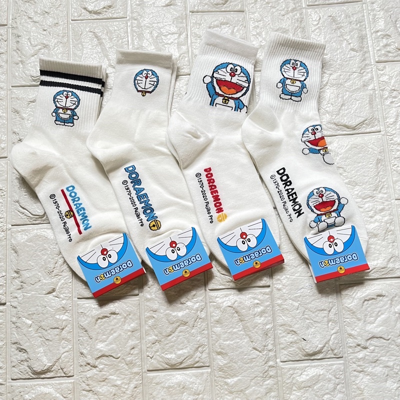 Korean Socks Doraemon Socks Iconic Socks Shopee Philippines
