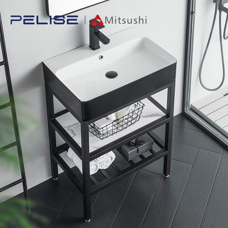 Pelise by Mitsushi Ceramic Lavatory Nordic style Basin Sink Bathroom