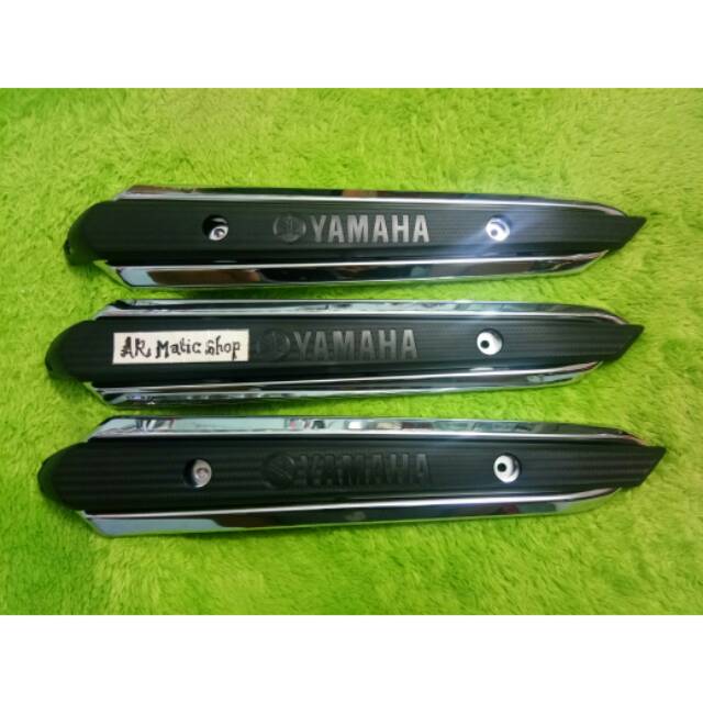 Nouvo SX original yamaha thailand Exhaust Shield Can Be Installed To nouvo z And nouvo Catfish