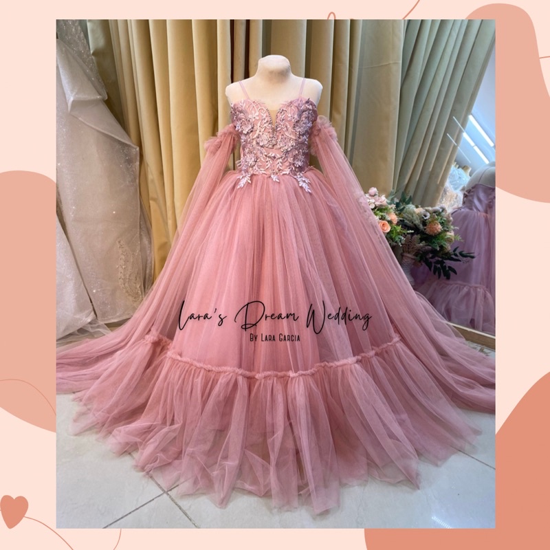 7th BIRTHDAY GOWN FAIRY PRINCESS GOWN Shopee Philippines
