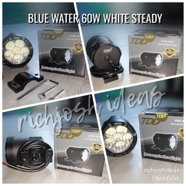 ISANG PIRASO TDD Blue Water LED LIGHT 60watts Steady Shopee Philippines