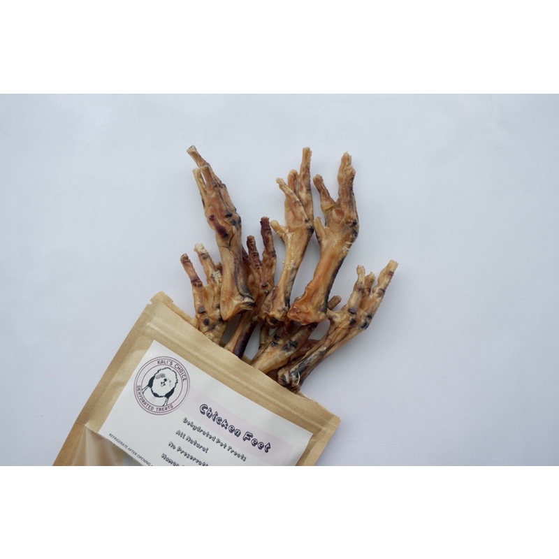 All Natural Dehydrated Chicken Feet Cat and Dog Treats Shopee Philippines