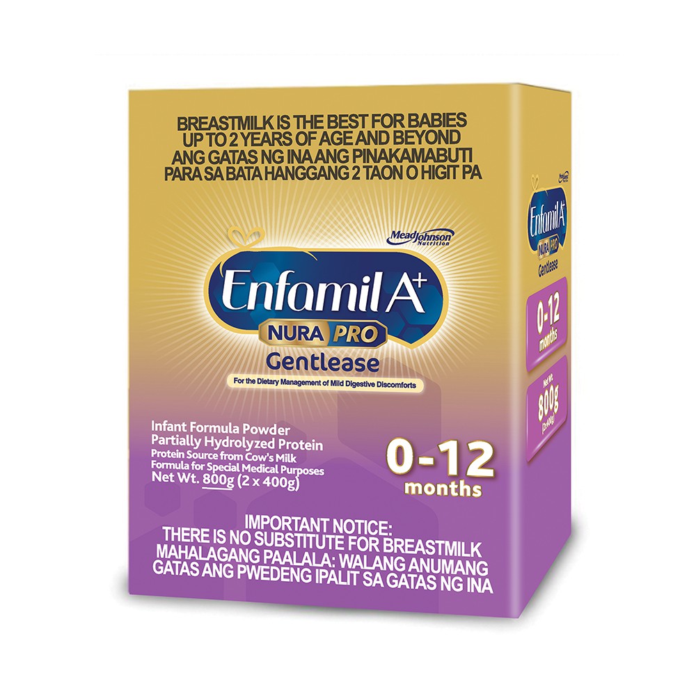 Enfamil A+ Nurapro Gentlease Infant Formula Milk Supplement Powder for