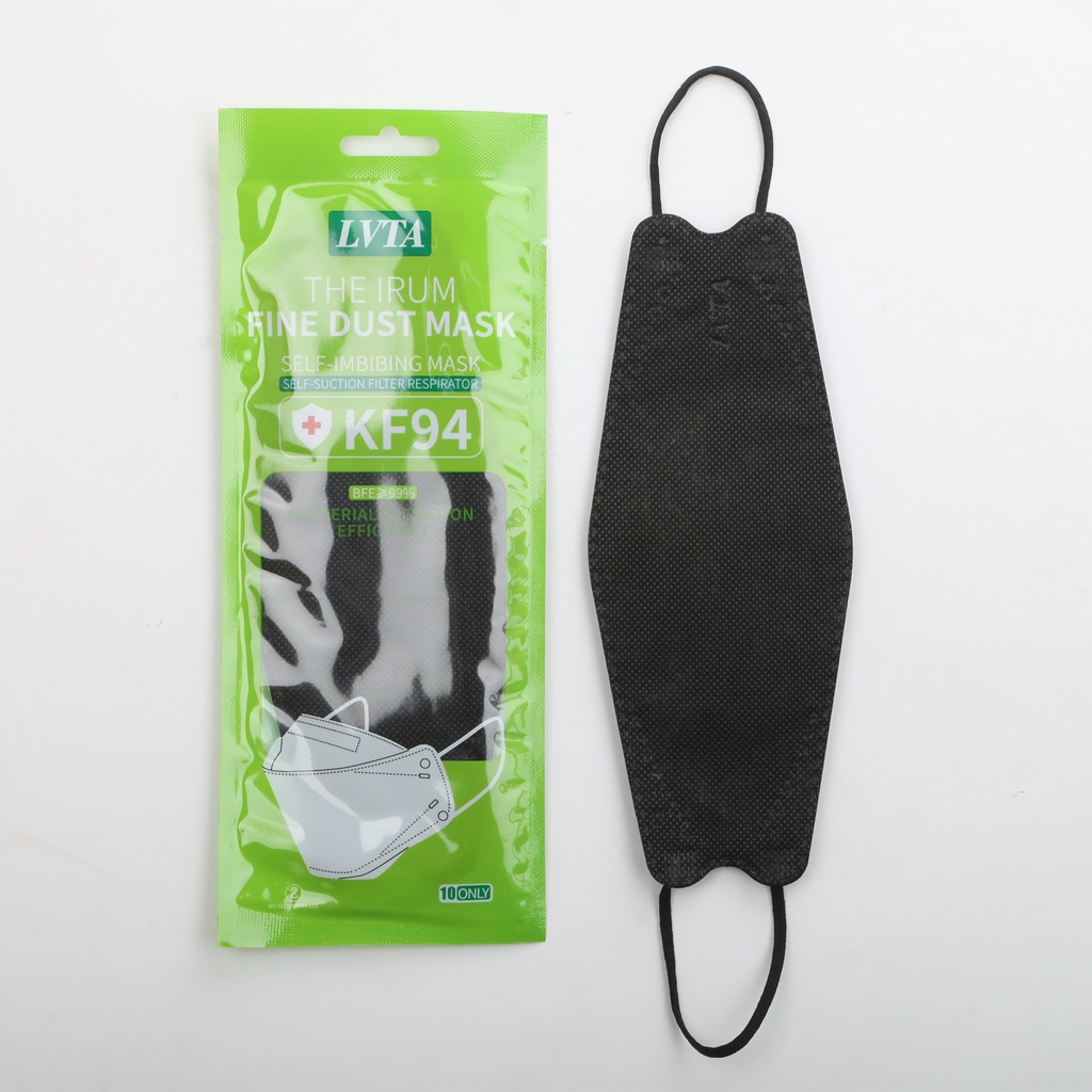 Mask KF94 Face Mask 4 Layer Nonwoven LVTA Color Protection Filter 3D