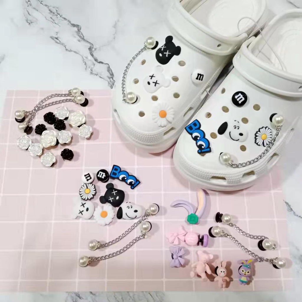 Crocs Charm Button Charm Jibbitz Chain Theme Jibbitz Shopee Philippines