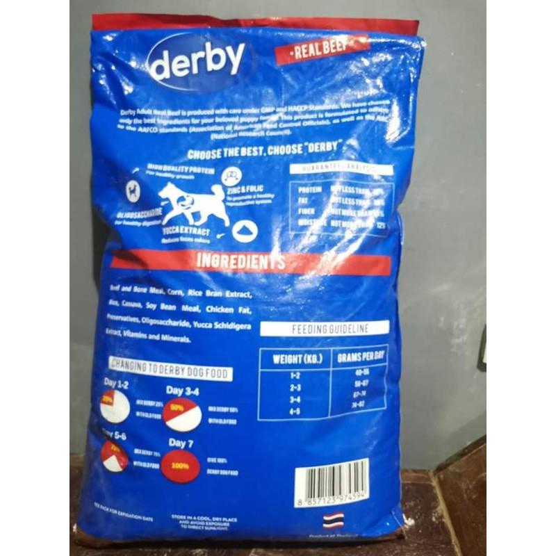Dog Food Adult Derby Repacked 1kg Shopee Philippines