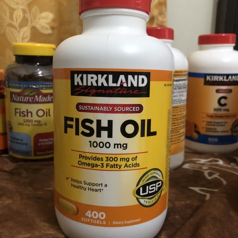 Kirkland Fish Oil 1000mg Shopee Philippines
