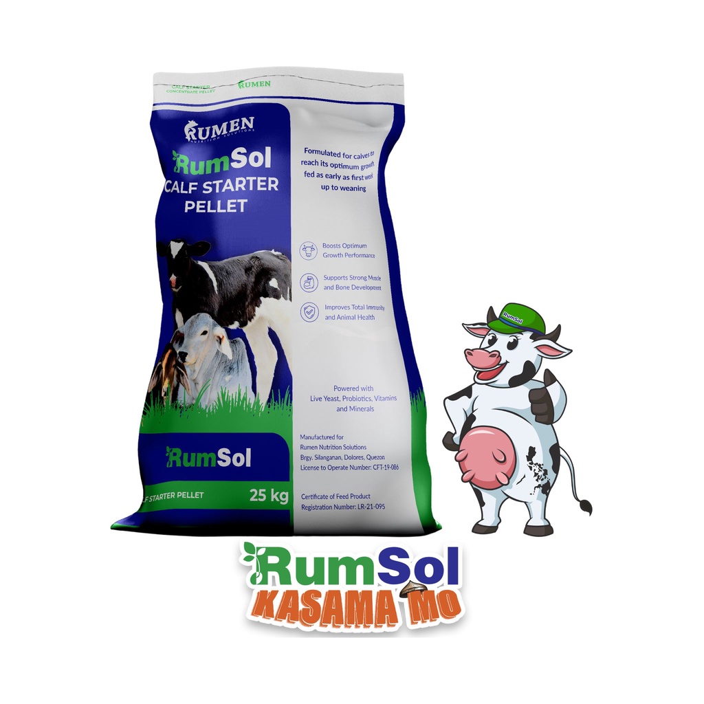 RumSol Calf Starter 25KG Shopee Philippines