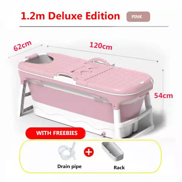 Portable Plastic Easy Use bath tub folding bathtub large space heavyduty bathtub for adult and