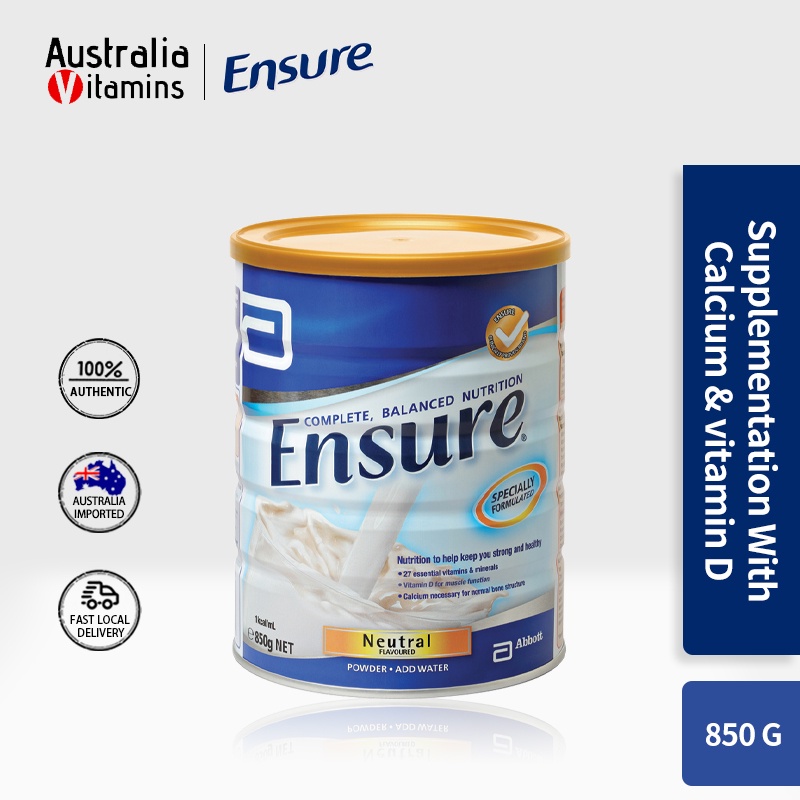 Ensure Powder Neutral 850g Shopee Philippines