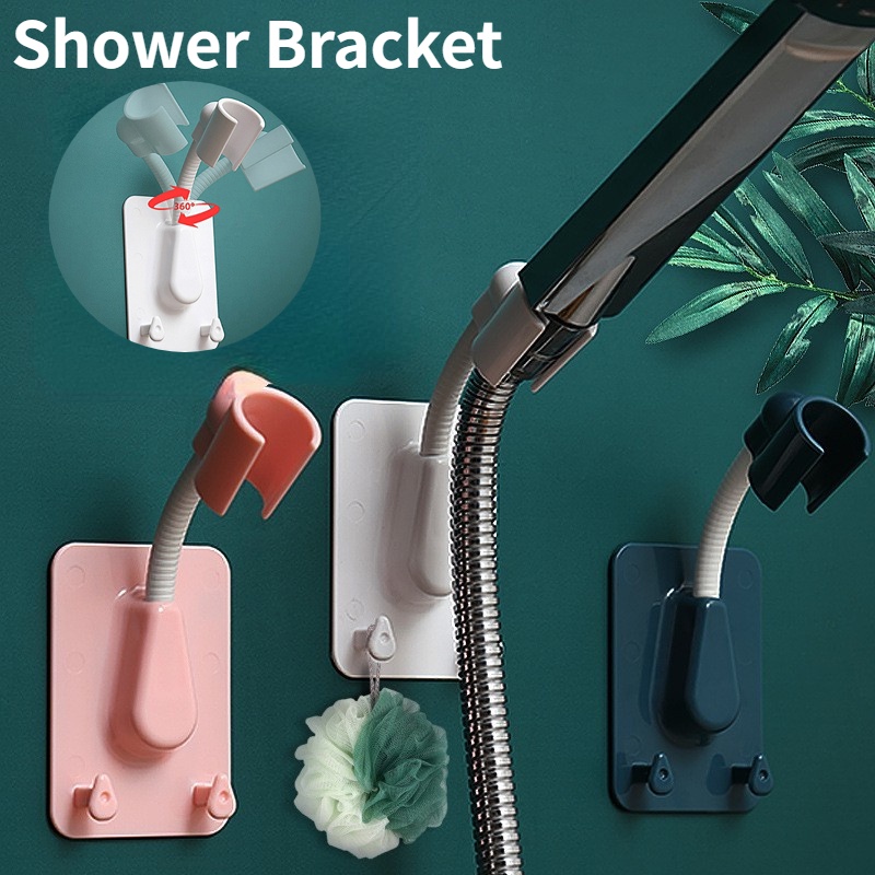 Stent Holder Bathroom Shower Head Holder Base Universal Nozzle