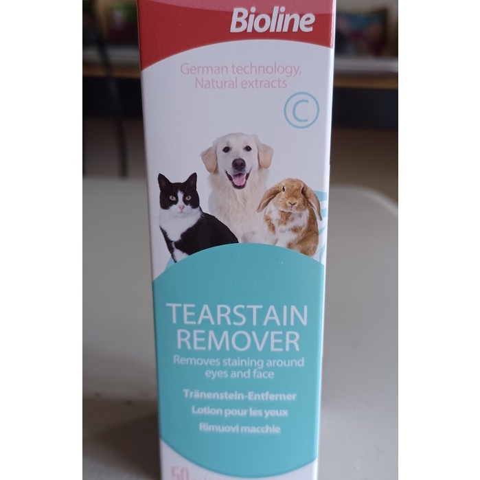 Bioline Tear Stain Remover 50ml Shopee Philippines