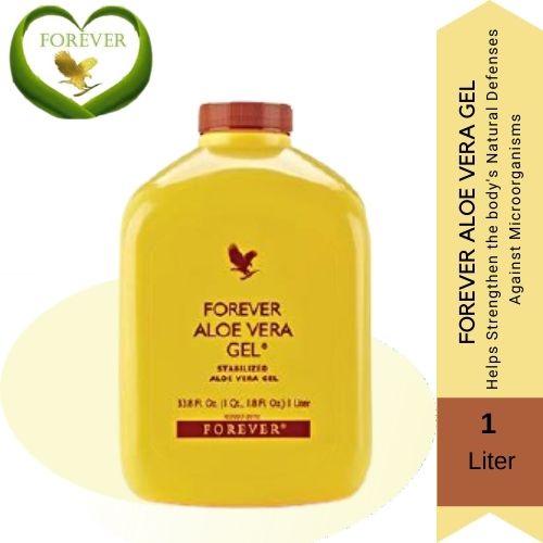 Forever ALOE VERA GEL Stabilized Aloe Vera Gel Food Supplement (1 Liter