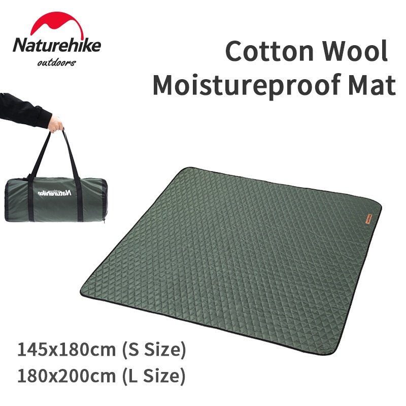Naturehike Outdoor Cotton Wool Moistureproof Mattress Portable Soft