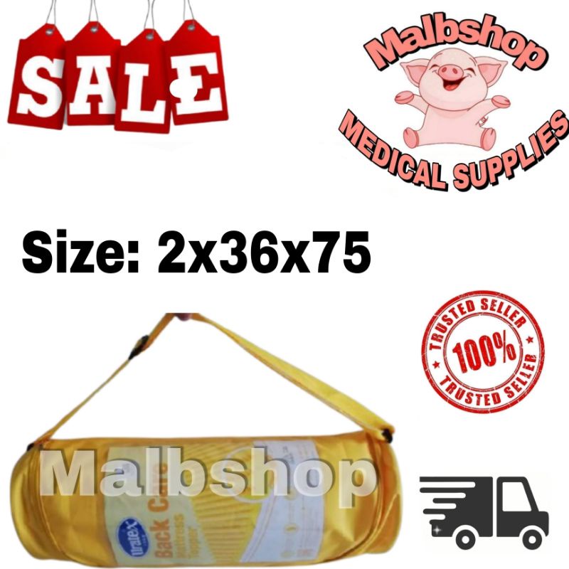 Uratex Bio Air Egg Mattress, Egg Crate Anti Bedsore Mattress 2X36X75