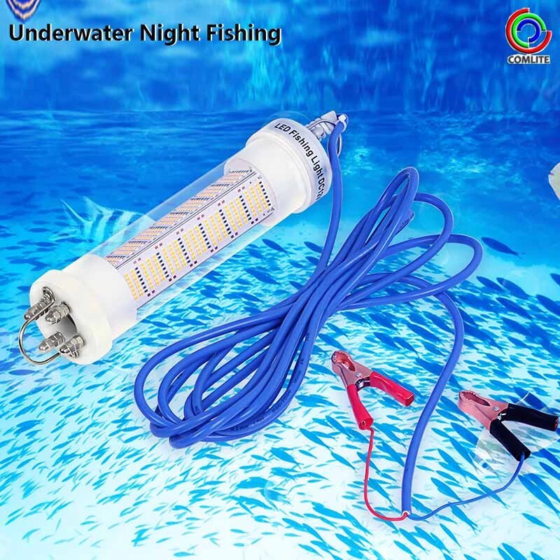Underwater Fishing light Lamp Attracts Accessories for Night Fishing