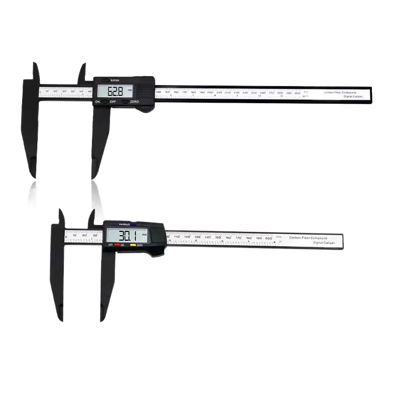 300mm 200 Electronic Digital Caliper LCD Plastic Vernier Caliper Long