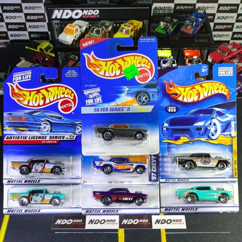 Hot Wheels '57 Chevy [Exposed Engine Versions] | Shopee Philippines