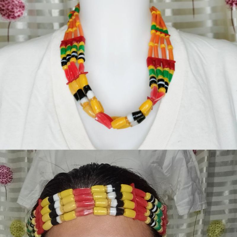 Kalinga Beads Accessory/Kalinga Head dress/Kalinga Chocker Shopee