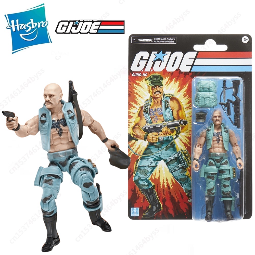 IN STOCK Hasbro G.I. Joe GI JOE Classified Series Retro Gung Ho Action