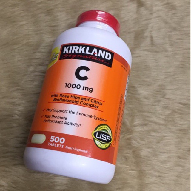 Kirkland VITAMIN C 1000mg 500TABLETS Shopee Philippines