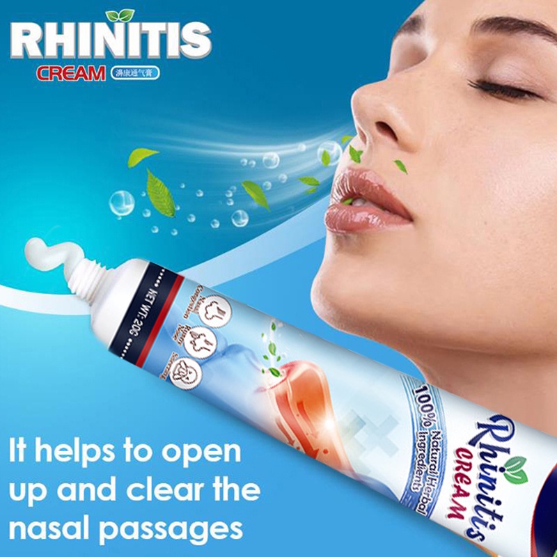 KanyeHB Sneezing Allergic Rhinitis Cream Sinusitis Nasal Itchy Nose Stuffy Polyps Ointment