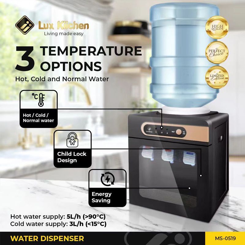 Lux kitchen water dispenser Hot and cold Home table Water Dispenser