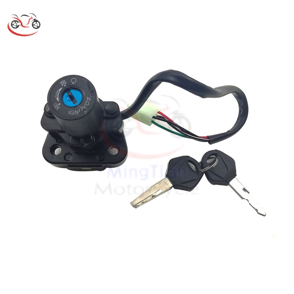 JKMotorcycle Ignition Switch Lock Set With Keys For Yamaha XJR400 FZ400