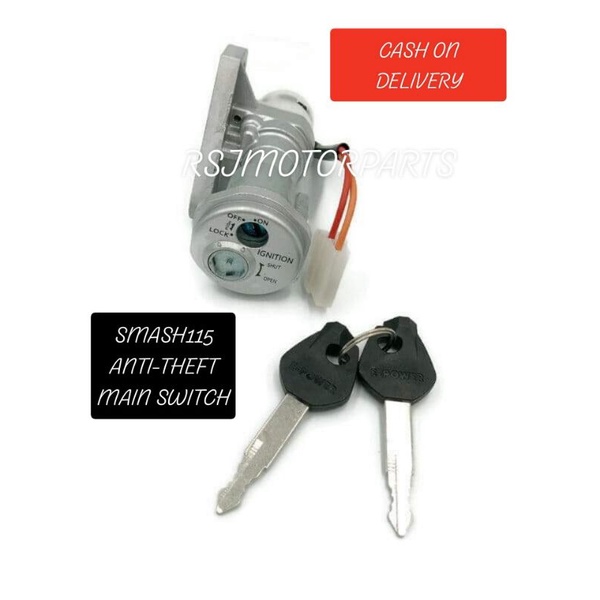 SMASH115 MAIN IGNITION SWITCH (ANTITHEFT) Shopee Philippines