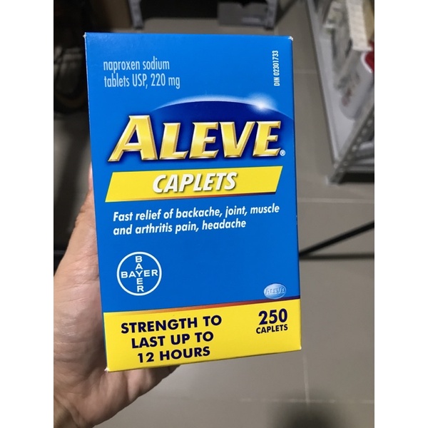 Aleve Caplets 250pcs Shopee Philippines