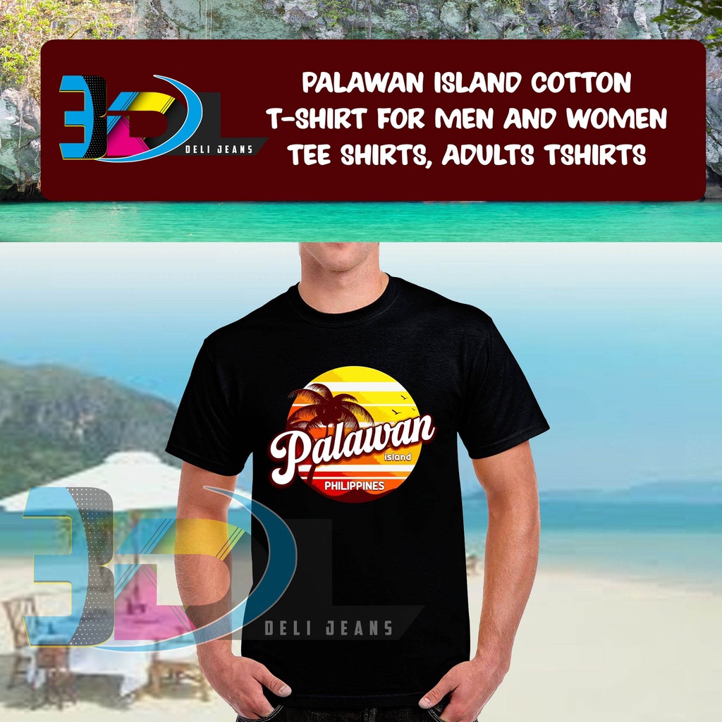 3DLclothing PARAISO Palawan 286 Philippine Souvenir Tshirts Shopee