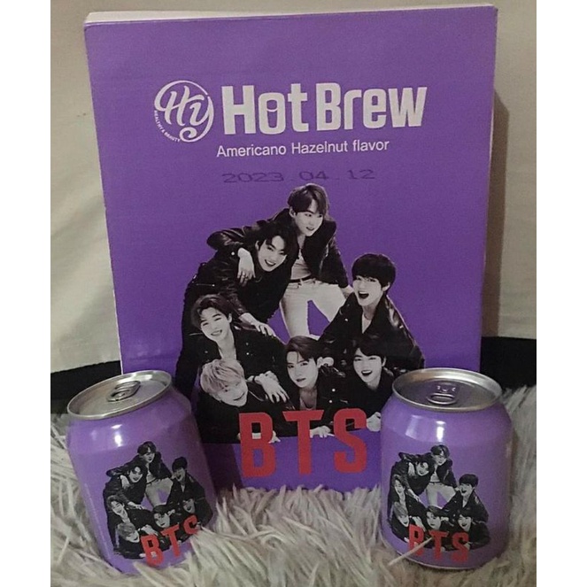 BTS Hot Brew Americano Hazelnut Shopee Philippines