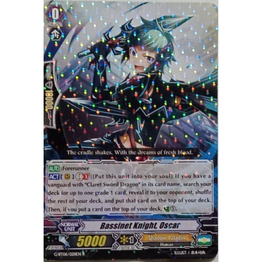Cardfight Vanguard Oscar, Semias, Morion Spear Dragon, Animus Pile Dragon R ( Shadow Paladin