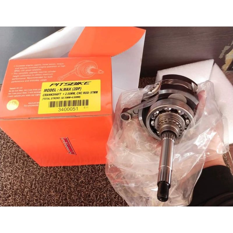 CRANKSHAFT AEROX NMAX PITSBIKE Crank Shaft ASSEMBLY ASSY Jack Up +4