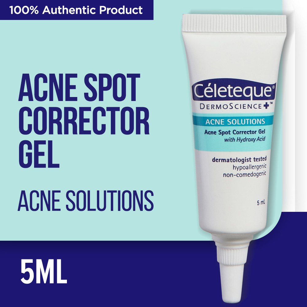 Céleteque Acne Solutions Spot Corrector Gel 5mL Shopee Philippines