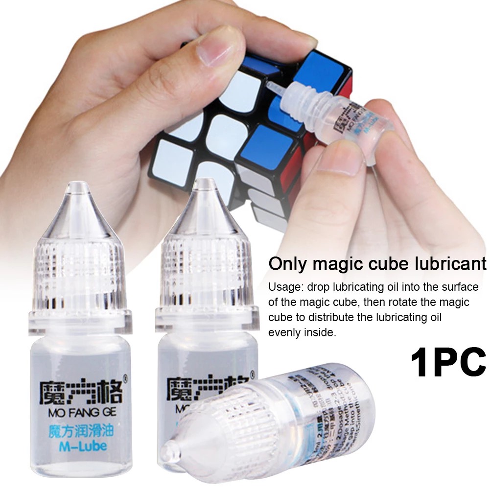 1pc Mlube Lubricant Rubik's Cube Toys Mofangge lube cube 3ml