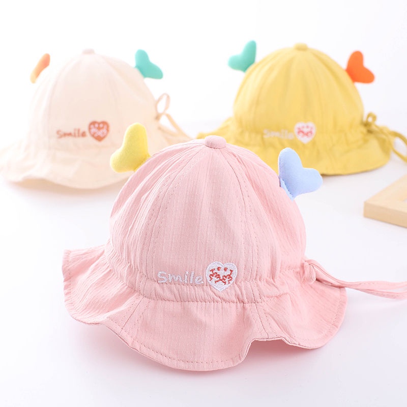 Adjustable Cute Baby Hat Baby Cotton Breathable Kids Hat 624 month