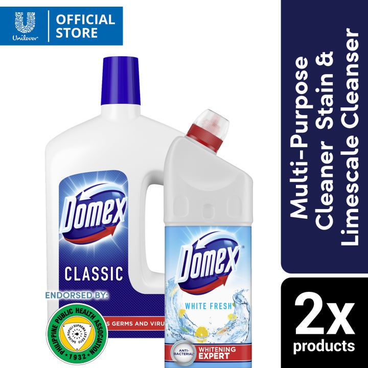 BUNDLE Domex MultiPurpose Cleaner Classic 1L + Domex Stain and