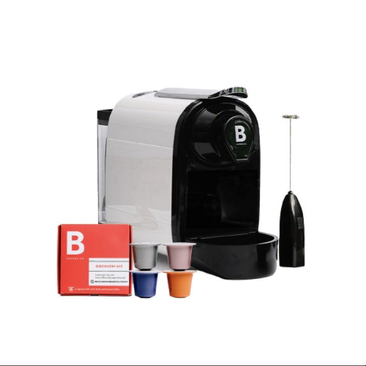 B Coffee Co. Freshman Capsule Coffee Machine White Set Shopee Philippines