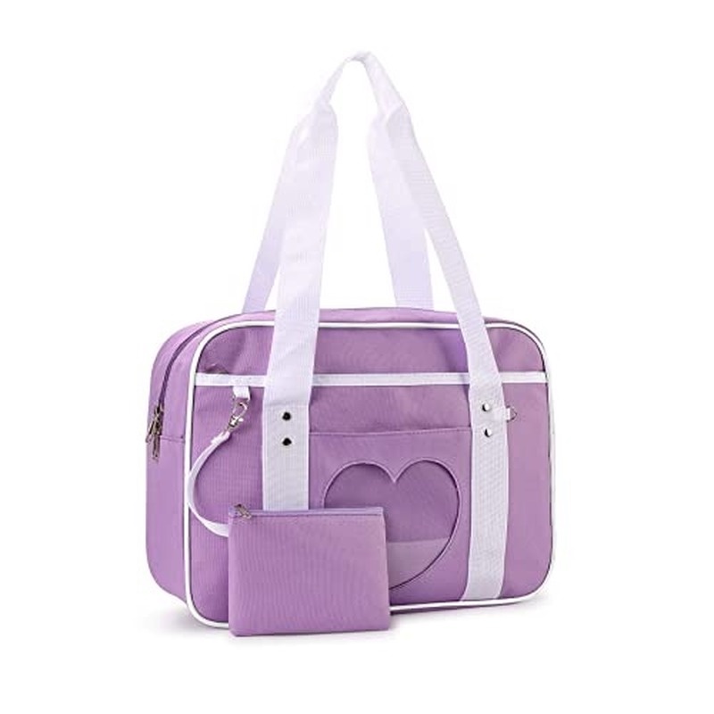 Ita Bag Heart Japanese School Bag Kawaii Large Shoulder Anime Purse