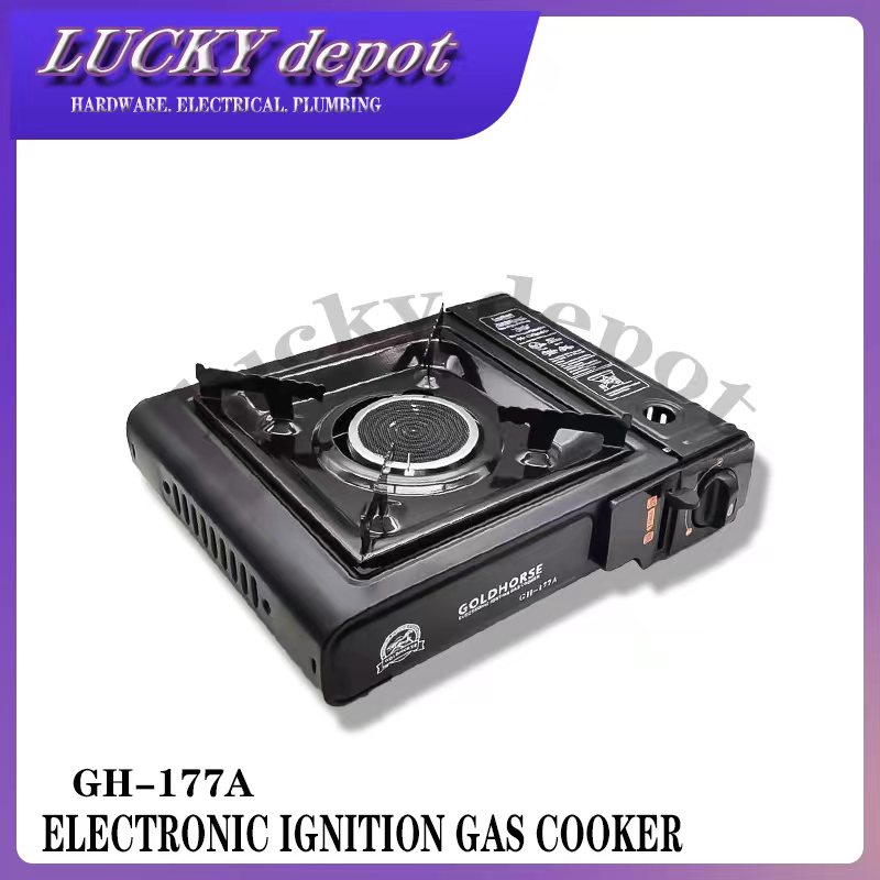 GH177A ELECTRONIC IGNITION GAS STOVE ( GOLDHORSE ) Shopee Philippines