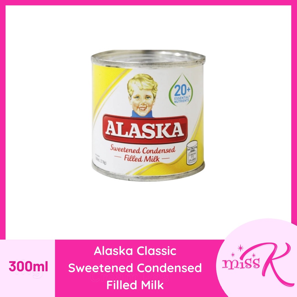 Alaska Classic Condensed Milk Sweetened Condensed Filled Milk 300ml
