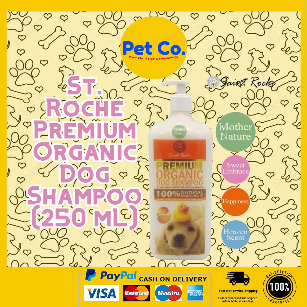 St. Roche Premium Organic Dog Shampoo (250 mL) Shopee Philippines