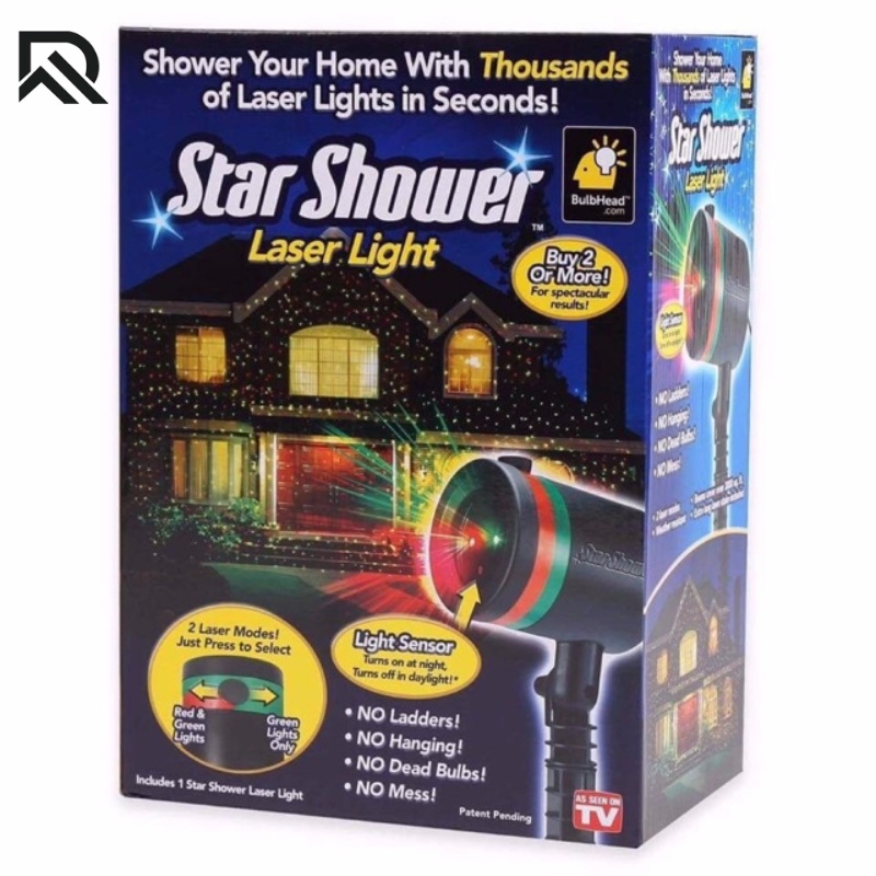 Original Star Shower Laser Christmas Light Spotlightoutdoor Lazer Red