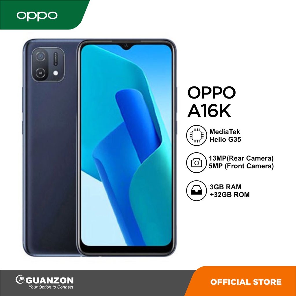 Oppo A16K (3GB RAM + 32GB ROM) Shopee Philippines