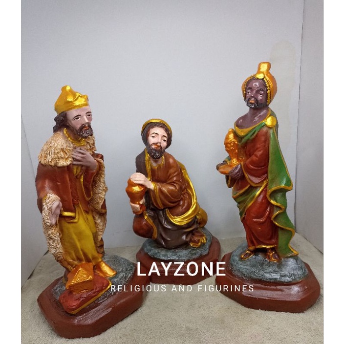 Belen Set Figurines 3,Kings (1ft/inch) Shopee Philippines