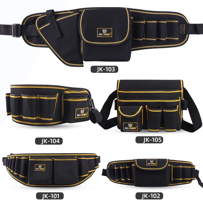 Explosive multifunction repair electrician belt bag Oxford cloth
